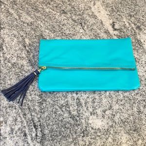 H&M Teal Bag - Shoulder or Clutch Option